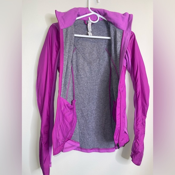 Lululemon Kanto catch me Run jacket ultra violet size 4 - Picture 5 of 12